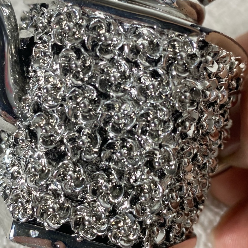 5/$35 Moda Argenti Silver Coated Decorative Hexagonal Teapot - Picture 11 of 12